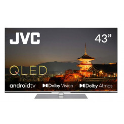 Teler JVC 43 4K / Smart QLED 3840x2160 Android TV LT-43VAQ830P