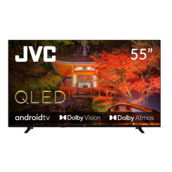 TV Set JVC 55 4K / Smart QLED 3840x2160 Wireless LAN Bluetooth Android TV LT-55VAQ330P