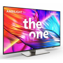 Телевизор Philips 50PUS8949/12, 127 см (50 дюймов), 4K Ultra HD Smart TV, Wi-Fi, антрацитовый, серый