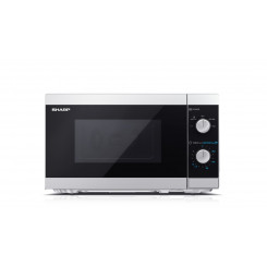 Sharp Microwave Oven  YC-MS01E-S Free standing 20 L 800 W Silver