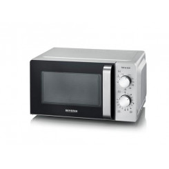 Severin MW 7780 microwave Countertop Grill microwave 17 L 700 W Black, Silver