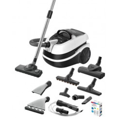 Vacuum Cleaner BOSCH BWD421PRO Canister/Wet/dry/Bagless 2100 Watts Capacity 3.5 l Black / White Weight 10.4 kg BWD421PRO