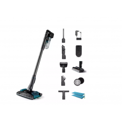 Philips   Vacuum cleaner   XC8055 / 01 Aqua Plus   Cordless operating   Handstick   25.2 V   Operating time (max) 80 min   Dark Grey   Warranty 24 month(s)