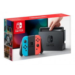 Портативная игровая консоль Nintendo Switch Joy‑Con 15,8 см (6,2 дюйма), 32 ГБ, Wi-Fi, черный, синий, красный