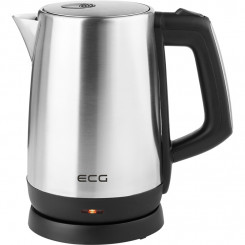 ECG RK 550 Travel Электрический чайник, 0,5 л, Нержавеющая сталь, 2 дорожные чашки в комплекте
