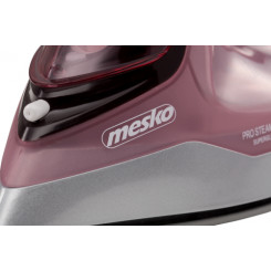 Mesko Iron MS 5028 Steam Iron 2600 W Continuous steam 35 g/min Steam boost performance 60 g/min Pink/Grey
