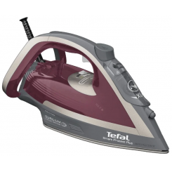 TEFAL FV6870E0 Steam Iron 2800 W Water tank capacity 270 ml Continuous steam 40 g/min Red/Grey