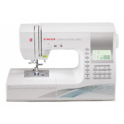 Singer Sewing Machine Quantum Stylist™ 9960  Number of stitches 600 Number of buttonholes 13 White