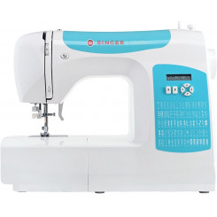 Швейная машина Singer C5205-TQ Количество стежков 80 Количество петель 1 Белый/Бирюзовый