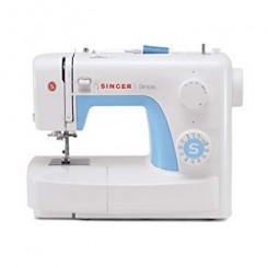 Singer Sewing Machine 3221 Number of stitches 21 Number of buttonholes 1 White