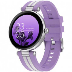 Смарт-часы/спортивные часы Canyon CNS-SW61PP 3,02 см (1,19 дюйма) AMOLED цифровой 390 x 390 пикселей Сенсорный экран Розовый