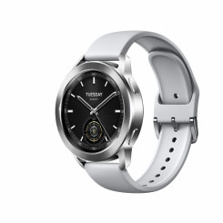 Часы S3 Смарт-часы AMOLED 1,43 дюйма Водонепроницаемые Серебристые