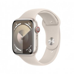 Apple Watch Series 9 45 mm digitaalne 396 x 484 pikslit puutetundlik ekraan 4G beež Wi-Fi GPS (satelliit)