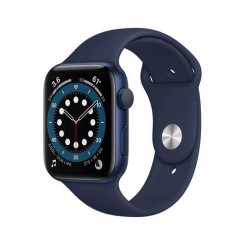 Apple Watch Series 6 OLED 40 mm digitaalne 324 x 394 pikslit Puutetundlik ekraan Sinine Wi-Fi GPS (satelliit)
