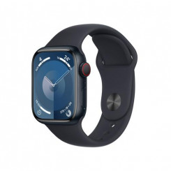 Apple Watch Series 9 41 mm digitaalne 352 x 430 pikslit puutetundlik ekraan 4G must Wi-Fi GPS (satelliit)