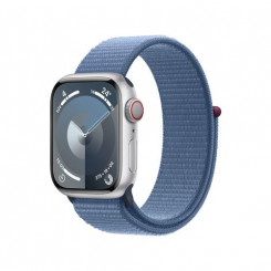Apple Watch Series 9 41 mm digitaalne 352 x 430 pikslit puutetundlik ekraan 4G hõbedane Wi-Fi GPS (satelliit)