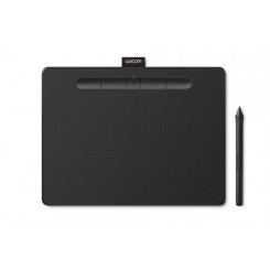 Графический планшет Wacom Intuos S, черный, 2540 lpi, 152 x 95 мм, USB/Bluetooth