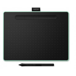 Графический планшет Wacom Intuos M Bluetooth Черный, Зеленый 2540 lpi 216 x 135 мм USB / Bluetooth