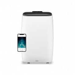 Duux Smart Mobile Air Conditioner North Kiiruste arv 3 Valge