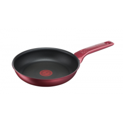 TEFAL Daily Chef Pan G2730422 Frying Diameter 24 cm Suitable for induction hob Fixed handle Red