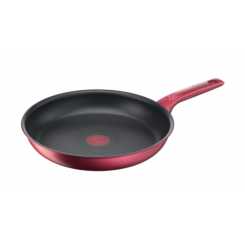 TEFAL Daily Chef Pan G2730672 Frying Diameter 28 cm Suitable for induction hob Fixed handle Red