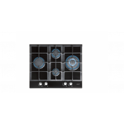 CATA Hob  LCI 6031 B Gas on glass Number of burners/cooking zones 4 Rotary knobs Black