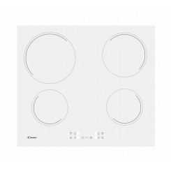 Candy Hob CH64CCW Vitroceramic Number of burners/cooking zones 4 Touch White