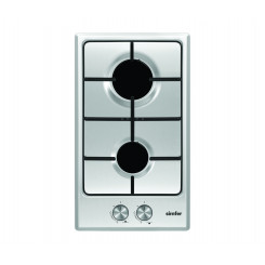 Simfer Hob H3.200.VGRIM Gas Number of burners/cooking zones 2 Rotary knobs Stainless steel