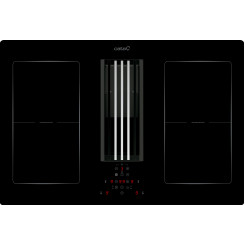 CATA IAS 770 Induction hob with built-in hood Number of burners / cooking zones 4 Touch Timer Black