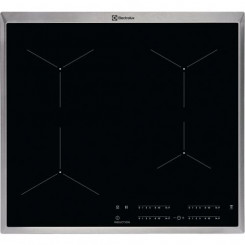 Electrolux EIT60443X Black Индукционная варочная панель со встроенной зоной 4 зоны