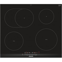 Siemens EH675FFC1E hob Black, Stainless steel Built-in Zone induction hob 4 zone(s)