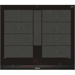 Siemens EX675LYC1E hob Black, Stainless steel Built-in Zone induction hob 4 zone(s)