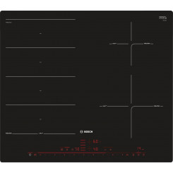 Варочная панель Bosch Serie 8 PXE601DC1E Черный Индукционная варочная панель со встроенной зоной 4 зоны