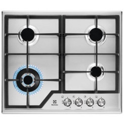 Electrolux KGS6436BX Stainless steel Built-in 60 cm Gas 4 zone(s)