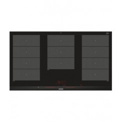 Siemens EX975LXC1E hob Black, Stainless steel Built-in Zone induction hob 5 zone(s)