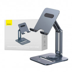Baseus foldable metal stand for tablet (gray)