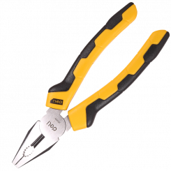Пассатижи комбинированные (комбинированные пассатижи) Deli Tools EDL2008, 8 (желтые)