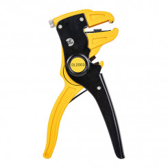 Инструмент для зачистки проводов Deli Tools EDL2003, 165 мм (черный и желтый)