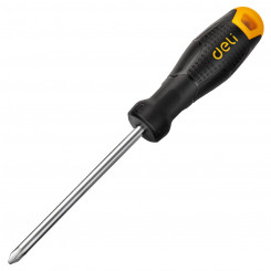 Deli Tools EDL625075 Phillips screwdriver, PH1x75mm (black)