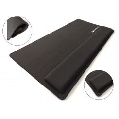 Sandberg Desk Pad Pro XXL Desk Pad Pro XXL, черный, монотонный, подставка для запястья, нескользящая основа, игровой коврик для мыши