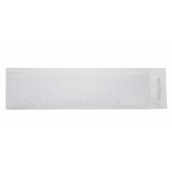 Keyboard stickers Transparent / WHITE RUS BLISTER