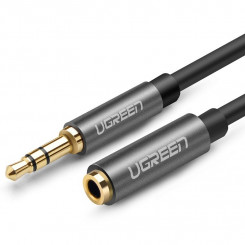 AUX audio extension cable UGREEN 3.5 mm jack cable, 3 m (black)