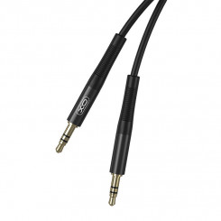 3.5mm AUX XO mini jack audio cable 2m (black)