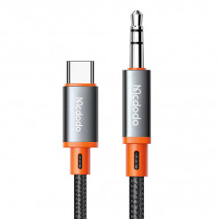 Mcdodo CA-900 USB-C kuni 3,5 mm AUX minipistiku kaabel, 1,8 m (must)