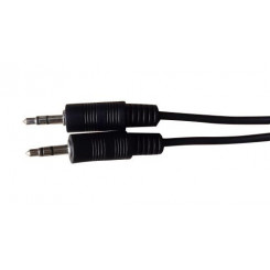 MicroConnect 3.5mm (3-pin, stereo) Minijack slim Cable, 0.5 m