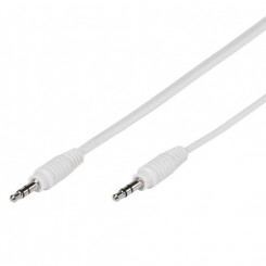 Vivanco 35811 audio cable 1 m 3.5mm White