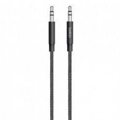 Аудиокабель Belkin 3,5–3,5 мм, 1,25 м, черный