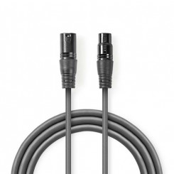 Nedis COTH15012GY15 audio cable 1.5 m XLR (3-pin) Grey