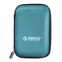 Orico GSM hard drive case and accessories (blue)