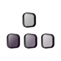 Набор из 4 фильтров Telesin CPL+ND 8/16/32 для GoPro Hero 11/10/9 (GP-FLT-903)